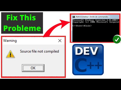 source file not compiled c++ error | source file not compiled dev c windows 10
