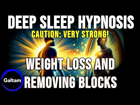Hypnosis For Deep Sleep | Weight Loss & Removing Blocks