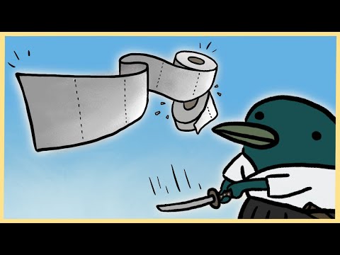 The Samurai-Toilet Paper Problem