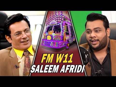 NADIR ALI PODCAST FEATURING SALEEM AFRIDI !!