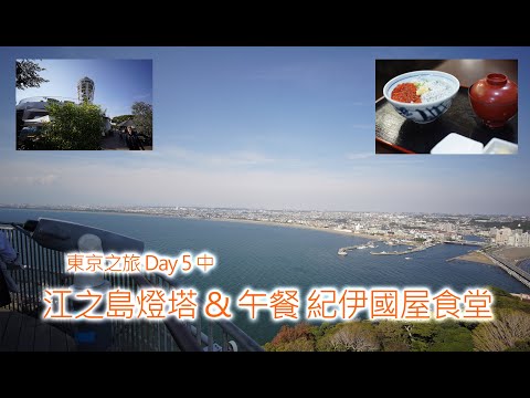 [東京之旅 Day 5 中] 江之島燈塔 | 午餐 紀伊國屋食堂