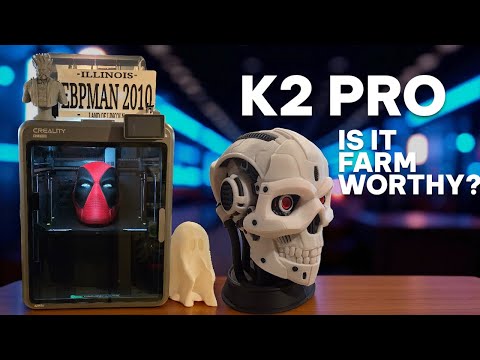 I Tried This 3D Printer and WOW! Creality K2 Pro Combo