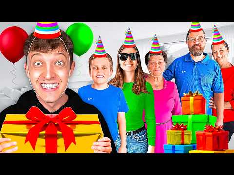 Ich öffne ALLE GEBURTSTAGS GESCHENKE von meiner FAMILIE! 🥳