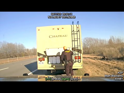 Biggest Drug Busts Caught on Police Dashcam #2
