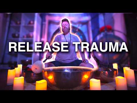 Releasing Trauma Through Sound Healing Using Low Vibrations | 75hz and 58hz Low Frequency Healing