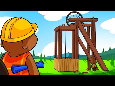 I built a HUGE mining rig in Timberborn!