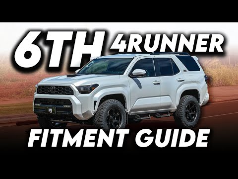 WHAT WHEELS REALLY FIT YOUR 2025+ TOYOTA 4RUNNER - 6TH GEN 4RUNNER WHEEL FITMENT GUIDE