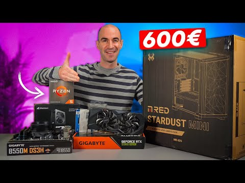 Je MONTE un PC GAMER à moins de 600€ (Test sur 20 Jeux en 1080p)