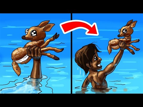 Kinder, Die Zufällige Taten Der Freundlichkeit Vollbracht Haben