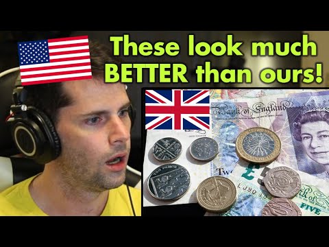 American Reacts to British Money