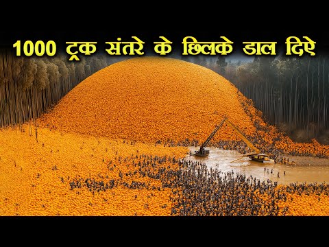 एक पागलपन भरा कदम और पूरा जंगल बदल गया | Costa Rica Dumped 1000 Truck of Orange Peels in a Field