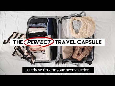 Packing for a European Summer Holiday | 3+ Weeks Travel Capsule Wardrobe ft. VIVAIA Shoes [AD]