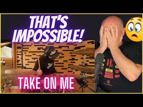 Drum Teacher Reacts: EL ESTEPARIO SIBERIANO | 'Take On Me' A-HA Drum Cover (INSANE!)