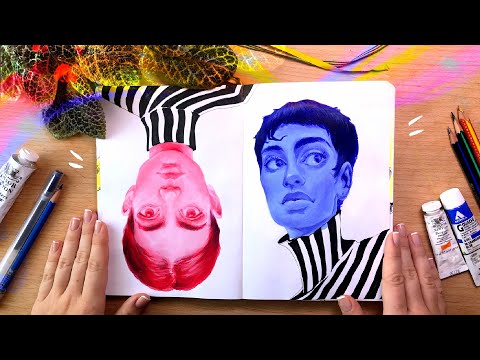 Sketchbook Tour + Tips on Supplies! | 2019 - 2020