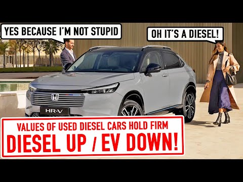 Diesel car prices INCREASE while EVs continue to BOMB 😂