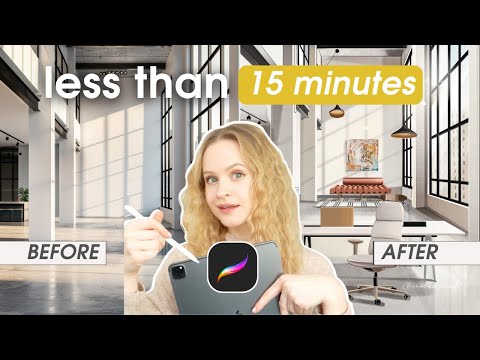 Interior Drawing Techniques | iPad Procreate for Interior Design