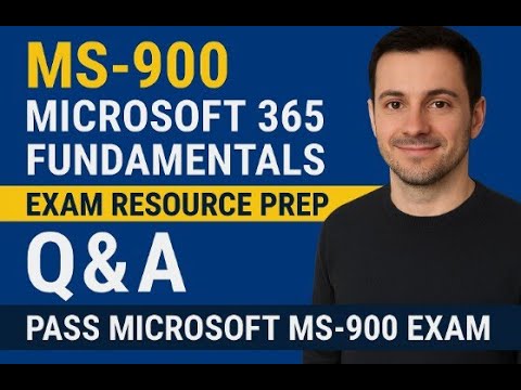 MS-900 Microsoft 365 Fundamentals Exam Resource Prep Q&A | Pass Microsoft MS-900 Exam