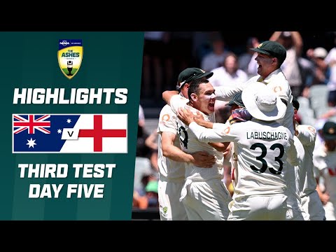 Australia v England 2025-26 | Third #Ashes Test | Day Five