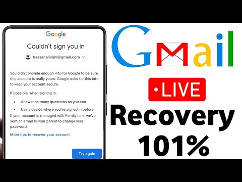 How to Recover Gmail Account without phone number and Recovery email || Gmail Account Recovery 2026