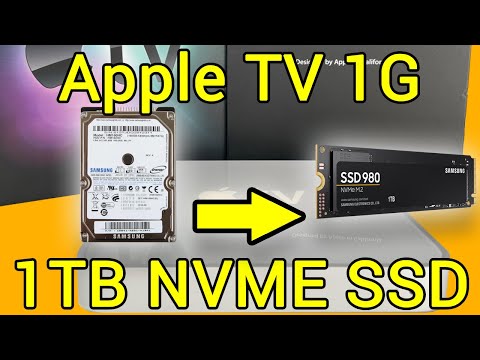 Apple TV 1G 10 times faster? | 1TB M.2 SSD in the first generation Apple TV