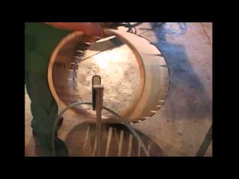 Barrel Making : Grapes Fermented to Become Wine