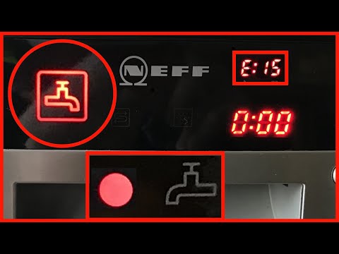 Dishwasher not drawing water? Error E:15! Step-by-step instructions!