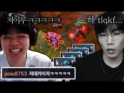 탑에서 저라뎃 상대로 즐겜하는 클리드 ㅋㅋㅋ