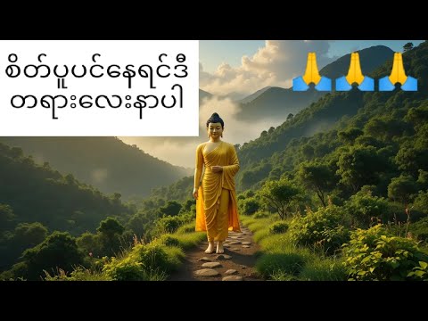 "ပါချုပ်ဆရာတော်ကြီးဟောကြားသော စိတ်ပူပင်မှုကိုငြိမ်းစေသောတရားတော်"