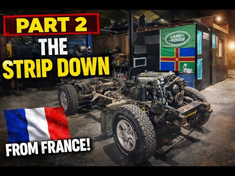 This Land Rover TD5 Came From France… Now We Strip It to the Chassis (Part 2)