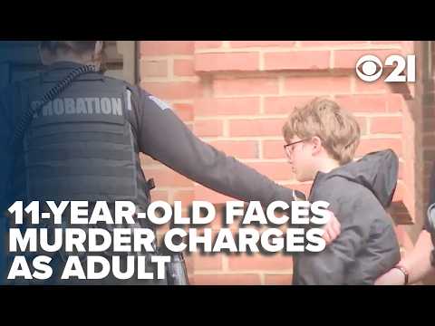 What would happen if the little boy accused of murdering his father is charged as a juvenile?