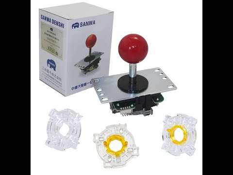 Sanwa Joystick Gate Removal, How To Set To 4 Way and Which You Should Use for What Arcade Machine