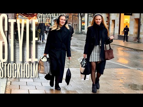 December Nordic Street Style | Snow and Slush in Stockholm ❄️| Winter Fashion Trends