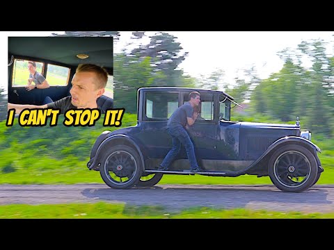 I bought an abandoned 100 year old Packard, and got it running again, BUT I COULD NOT STOP IT!