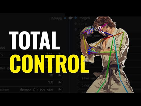 How to Add ControlNet & AnimateDiff Together in ComfyUI