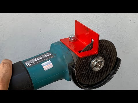 Genius idea! DIY adapter for angle grinder that anyone can make! Secrets of the tools