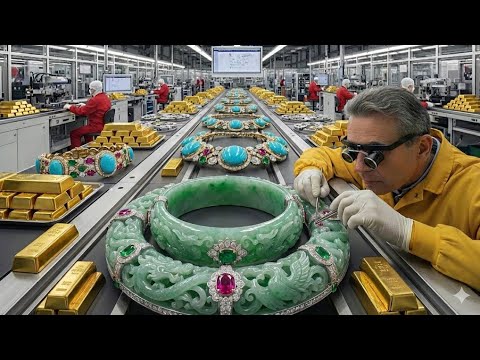 Inside the Making of a $50,000 Emerald Necklace | From Raw Stone to Luxury Art
