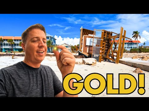 Huge Gold Nugget Found After Hurricane!