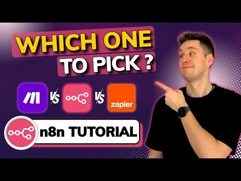 n8n tutorial #1: Why n8n instead of Make.com or Zapier?