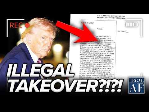 Trump BLINDSIDED with New LAWSUIT over Kennedy Center TAKEOVER