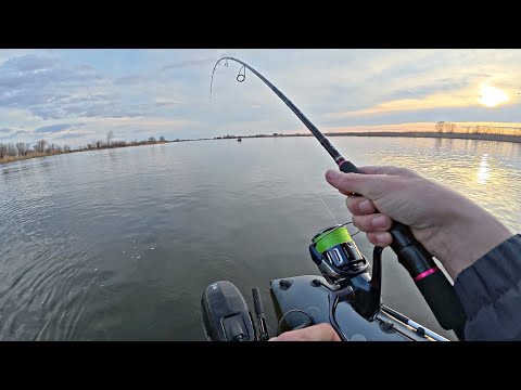 ЭТО СЧАСТЬЕ! Клюёт всё - щука, судак, окунь, жерех, сазан, карась, сом! Рыбалка на спиннинг.