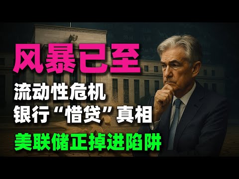 流動性危機：風暴已至！揭秘銀行「惜貸」真相，聯準會正掉進自己設下的陷阱！