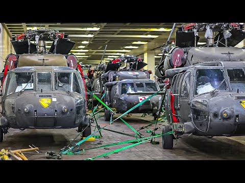 Hundreds of Military Helicopters and Vehicles Unloaded in Massive Port Operation