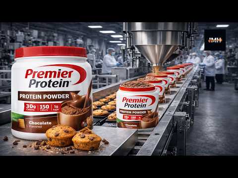 The Surprising Process of Manufacturing Premier Protein Powder in Factory