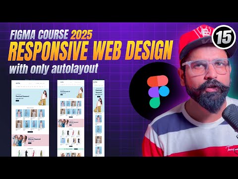 responsive design figma full webpage with only autolayout by graphics guruji