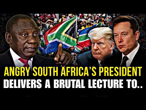 ANGRY South Africa President DELIVERS Brutal Lecture to Trump & Elon Musk on Their LIES!