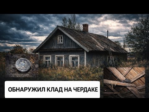 ОБНАРУЖИЛ КЛАД НА ЧЕРДАКЕ / РУКИ ТРЯСЛИСЬ ОТ ТАКОГО 