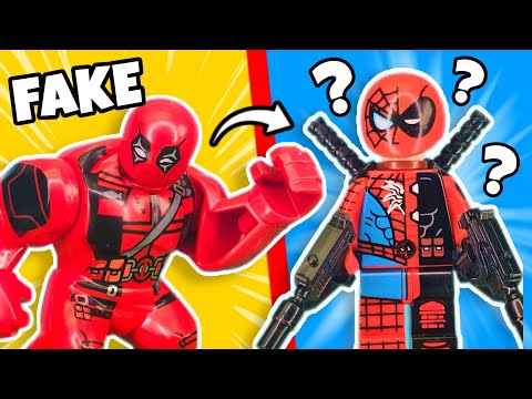 I built EVERY FAKE LEGO Deadpool...