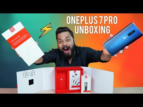 OnePlus 7 Pro Unboxing & Hands-On ⚡ Ab Ayega Mazaa!!
