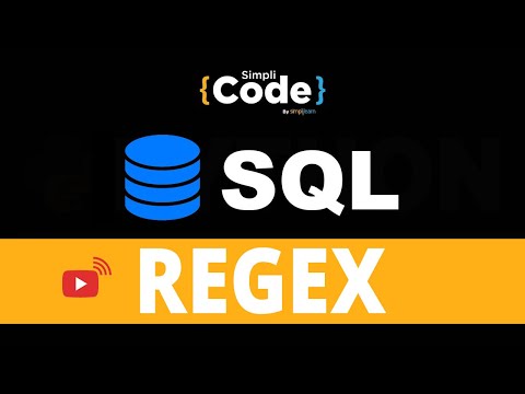🔥SQL Regex 2022 | SQL Regex Tutorial | SQL Regular Expressions | SQL Beginners Tutorial | SimpliCode