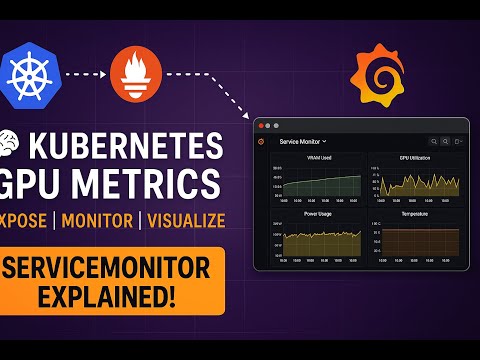 🔧 GPU Monitoring | ServiceMonitor Deep Dive + Grafana Dashboard Setup